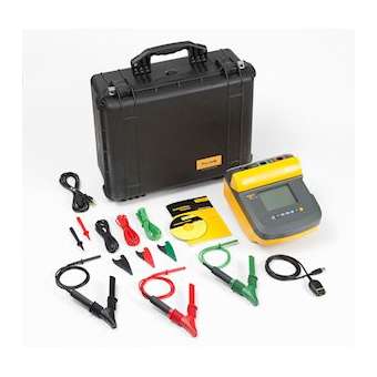 Meghomètre numérique 10000v kit de luxe|Fluke industries (electrique)-FLEFLUKE-1555-KIT