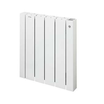Volga Plus EL, Régul.digitale+oeil NF, Blanc RAL 9010, 750W, H575 mm / L528 mm|Acova-ACATAMH075053CF