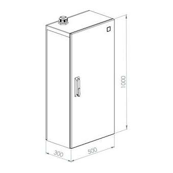 Coffret ARKO 105 pour comptage IRVE vide|Seifel-SEI81364