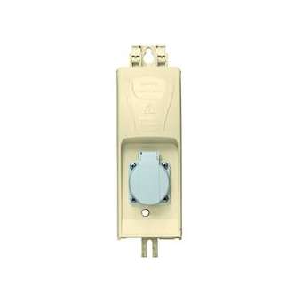 Boîtier illum. LIGHTBOX + 1PC NF + 1Disj diff 10A-30mA + 1Paraf. + T4 mm² -Beige|Seifel-SEI48998
