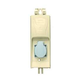 Boîtier illum. LIGHTBOX + 1PC NF + 1Disj diff 10A-30mA + 1Paraf. + T4 mm² -Beige|Seifel-SEI48998