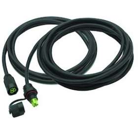 Ensemble de 2 cordons PRESTI LUM - classe 2 - 16A Maxi Noir|Seifel-SEI05H1218