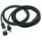 Ensemble de 2 cordons PRESTI LUM - classe I - 10A Maxi Noir