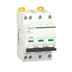 Acti9 iDT40T - disjoncteur modulaire - 3P+N - 20A - courbe C - 4500A/6kA|Schneider Electric-SCHA9P22720