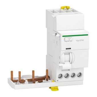 Acti9 iDT40 - module différentiel Vigi - départ iDT40 - 3P+N 40A 300mA type AC|Schneider Electric-SCHA9Y63740