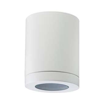 METRO Plafonnier cylindrique blanc LED 6,2W GU10 3000K classe II IP65|Sg lighting-NOL621699