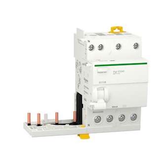 Acti9 iTG40 - module différentiel Vigi tête de groupe - 3P+N 40A 30mA type AC|Schneider Electric-SCHA9Y12740