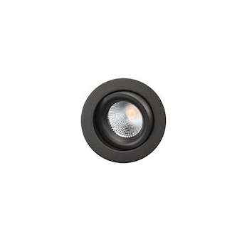 JUNISTAR LUX ISOSAFE downlight graphite LED 7W 3000K classe II IP44|Sg lighting-NOL902528
