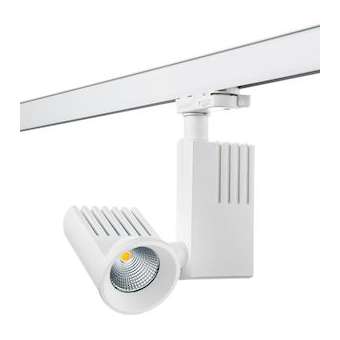 ZIP PRO MINI spot mini sur rail 3 allumages blanc LED 16W 3000K classe I IP20|Sg lighting-NOL003464