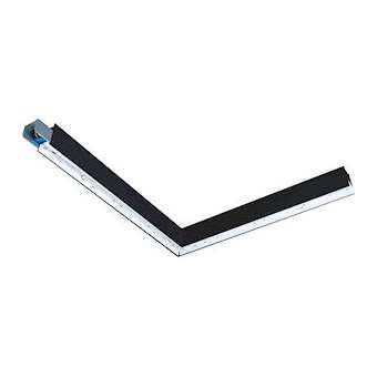 LINEAL module d'angle 590x640mm noir LED 17W 4000K DALI classe I IP20|Sg lighting-NOL8246094733