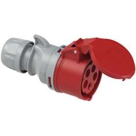 Prise mobile droite 16A 3P+N+T 380/415 V IP44 EASY|Bizline-BIZ701109