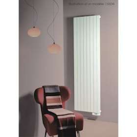 Fassane vertical EL régulation TF, Blanc RAL 9016, 2000W, H 2047 mm / L 740 mm|Acova-ACATHX200200TF