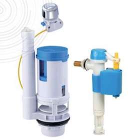 Mecanisme complet a double poussoir a cable avec robinet reversible|Ayor Water and Heating Solutions-SHE304010903