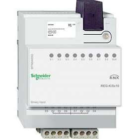 KNX - module d'entrée binaire KNX 8x10V|Schneider Electric-SCHMTN644592