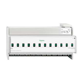KNX - actionneur de commutation - 12x230V - 16A - à commande manuelle|Schneider Electric-SCHMTN648493