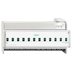 KNX - actionneur de commutation - 12x230V - 16A - à commande manuelle|Schneider Electric-SCHMTN648493