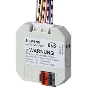 UP220/31 interface poussoir x4 4e/4s|Siemens HVAC-SBA5WG1220-2DB31