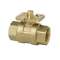 Vanne à boisseau sphérique PN40 2V DN25 isolem.|Siemens HVAC-SBAVAI60.25-22