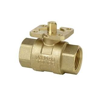 Vanne à boisseau sphérique PN40 2V DN20 isolem.|Siemens HVAC-SBAVAI60.20-22