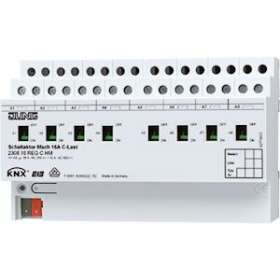Actionneur 8 voies courbe C KNX Modulaire|Jung france-IUN2308.16REGCHM