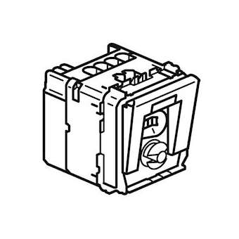 Lecteur de badge Céliane BUS pour badge RFID 13,56 MHz|Legrand-LEG067566