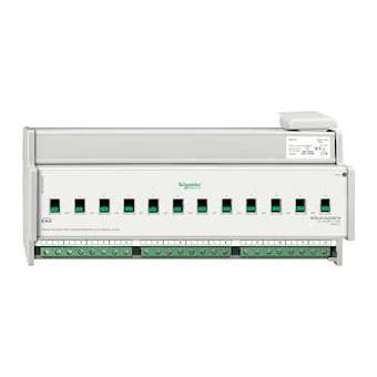 KNX - actionn. de commutation - 12x230V - 16A - à détection courant+cde manuelle|Schneider Electric-SCHMTN648495
