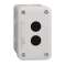 Harmony - boite vide XALE 2 trous - XB7 D22mm - IP54 - gris - lot de 5|Schneider Electric-SCHXALE2
