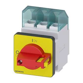 Inter- sect.3LD, Interrupteur arrêt urgence, 3 poles, Iu:25 A|Siemens Industries et Infrastructures-SIE3LD2122-0TK13