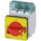 Inter- sect.3LD, Interrupteur arrêt urgence, 3 poles, Iu :25 A