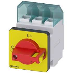 Inter- sect.3LD, Interrupteur arrêt urgence, 3 poles, Iu:25 A|Siemens Industries et Infrastructures-SIE3LD2122-0TK13