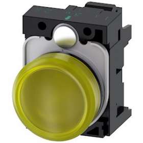 VOYANT LUMINEUX, JAUNE|Siemens Industries et Infrastructures-SIE3SU1102-6AA30-3AA0