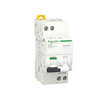 Acti9 iDD40T - disjoncteur différentiel - 1P+N C 16A 4500A/6kA 30mA type A SI|Schneider Electric-SCHA9DB2616