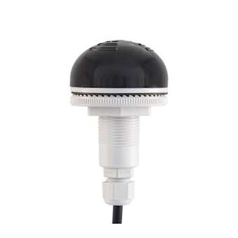 buzzer encastrable P50 A 92dB IP65 noir 12/24VCACC miltifonction P-E M12|Sirena-ENA91328