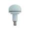buzzer encastrable P50 A 92dB IP65 gris 12/24VCACC connecteur rapide M12|Sirena-ENA91367