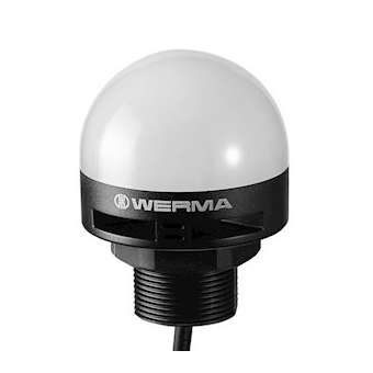 MC55 - Dôme Multicolore Buzzer 85dB - 10-30VDc - 7 couleurs - Encastré M12|-WRM24014050
