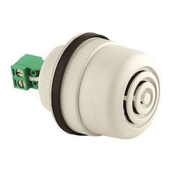 BEBIP buzzer encastrable (16-22-30mm) par bague son pulsé 82db IP55 V240DC|Sirena-ENA38005