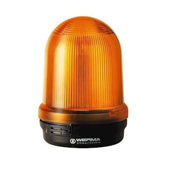 Feu flash - Série 828 - 230VAC - Orange - Montage à plat|-WRM82830068