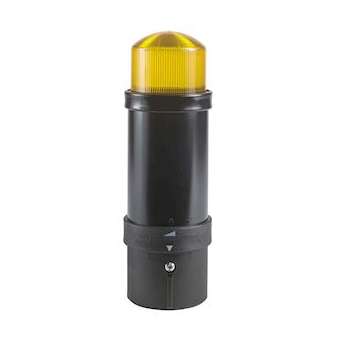 Harmony XVB - balise complète - flash 5J - jaune - 24Vca/cc - IP65|Schneider Electric-SCHXVBL6B8