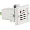buzzer encastrable tableau de commande son pulsé 72db IP30 V24ACDC 1800Hz|Sirena-ENA42301