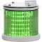 TWS LED: élément extra lumineux vert - fixe/flash - lentille transparente|Sirena-ENA33144