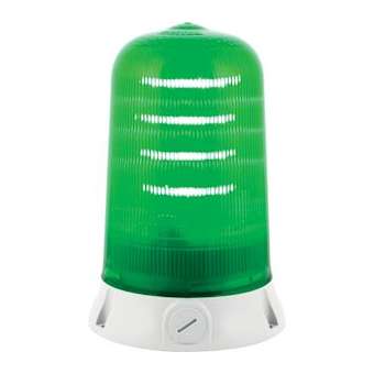 Rotallarm s LED: feu vert - fixe/clignotant/tournant - IP65 - v12/24acdc|Sirena-ENA90064
