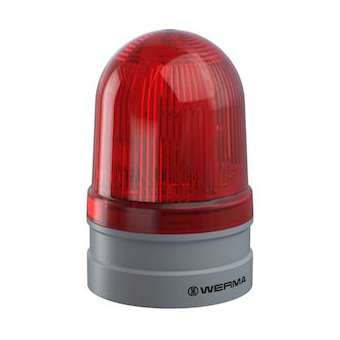 EvoSIGNAL Midi - Feu fixe/clignotant - 12-24VAC/DC - Rouge - Montage polyvalent|-WRM26111070