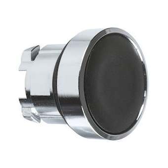 Harmony XB4 - tête bouton pousser-pousser - D22 - noir|Schneider Electric-SCHZB4BH02