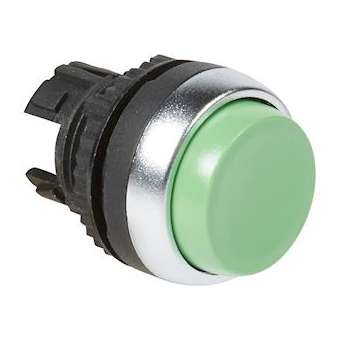 Tête à impulsion non lumineuse dépassante IP69 D22 Osmoz composable - vert|Legrand-LEG023822
