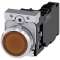 BOUTON-POUSSOIR LUMINEUX, AMBRE|Siemens Industries et Infrastructures-SIE3SU1152-0AB00-1FA0