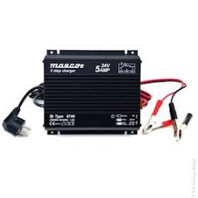 Unité(s) Chargeur plomb 24V/5A 230V Mascot 9740 - pinces crocodiles (Intelligent|Enix energies-NXGCEP5121