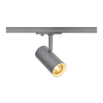 NOBLO SPOT, spot pour rail 1 allumage intérieur, gris, LED, 7,5W, 2700K|SLV-DC51001864