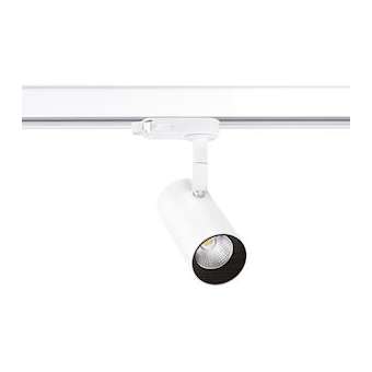 ELMA - Proj. Rail 3 all.023, blanc, angle 30DEG, LED intég. 10,5W 4000K 850lm|Aric-ARI50439