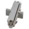 Connecteur droit pour rail 1 allumage 16A max, gris, électrique