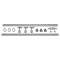 PURI TRACK Kit 1 allumage, gris, 2x1m, 3x PURI spot et sources LED
